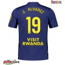 Camiseta Atletico Madrid Julian Alvarez #19 Visitante Equipación 2025-26 manga corta
